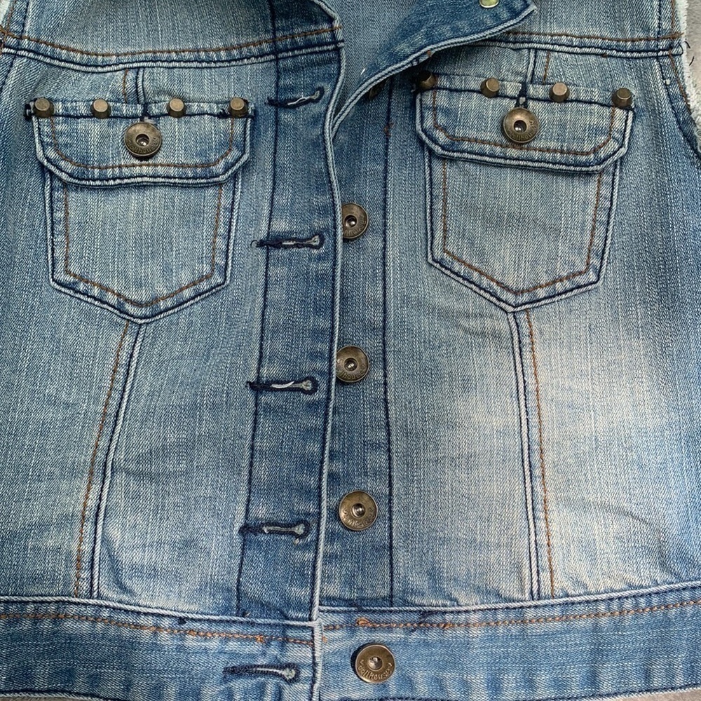 Dollhouse Denim Vest - Picture 3 of 7